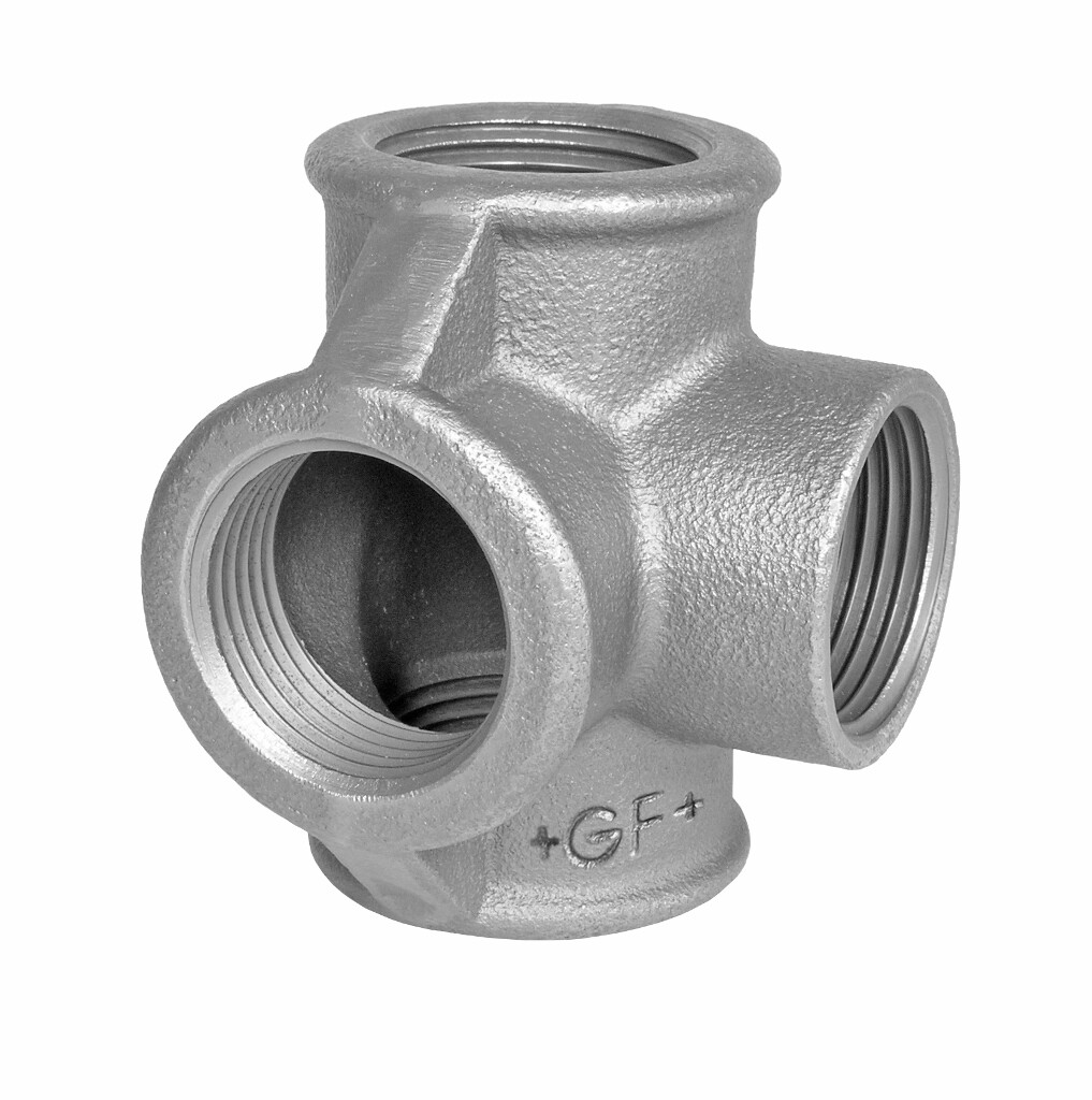 GF  223  T-Verteiler 1    " verzinkt